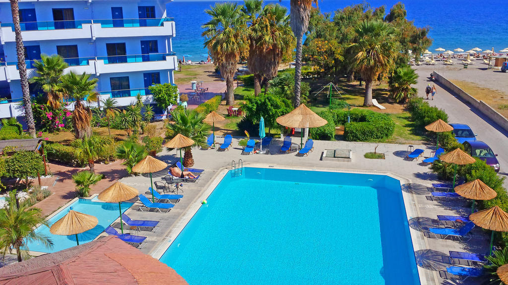 Area Blue Beach Apartments Ialysos  Dış mekan fotoğraf