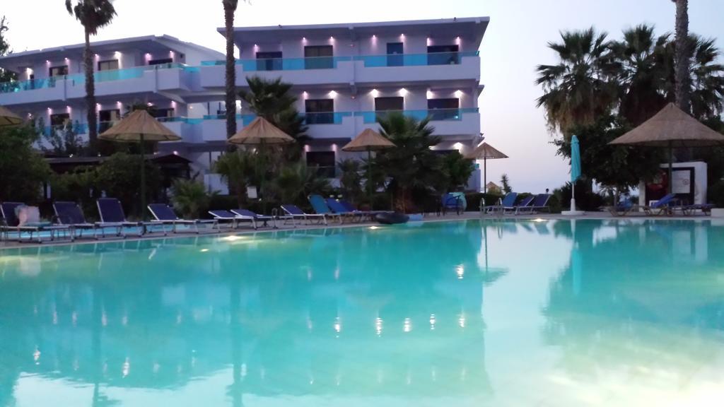 Area Blue Beach Apartments Ialysos  Dış mekan fotoğraf