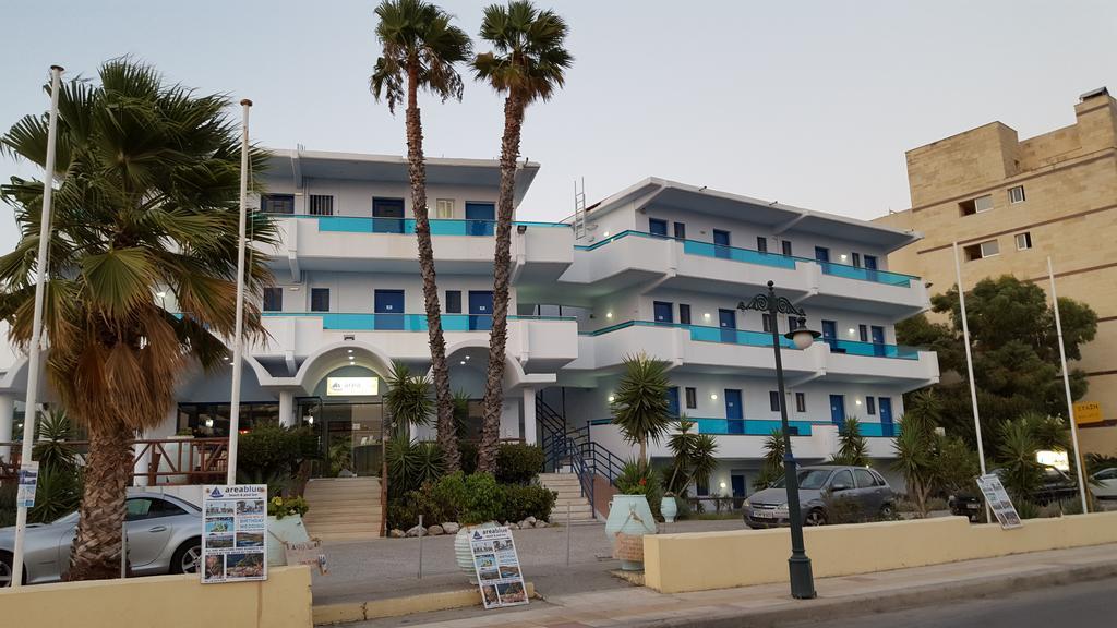 Area Blue Beach Apartments Ialysos  Dış mekan fotoğraf