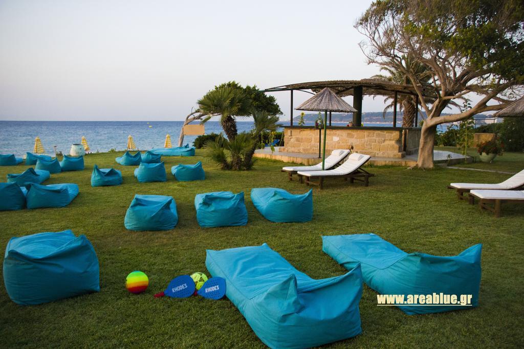 Area Blue Beach Apartments Ialysos  Dış mekan fotoğraf