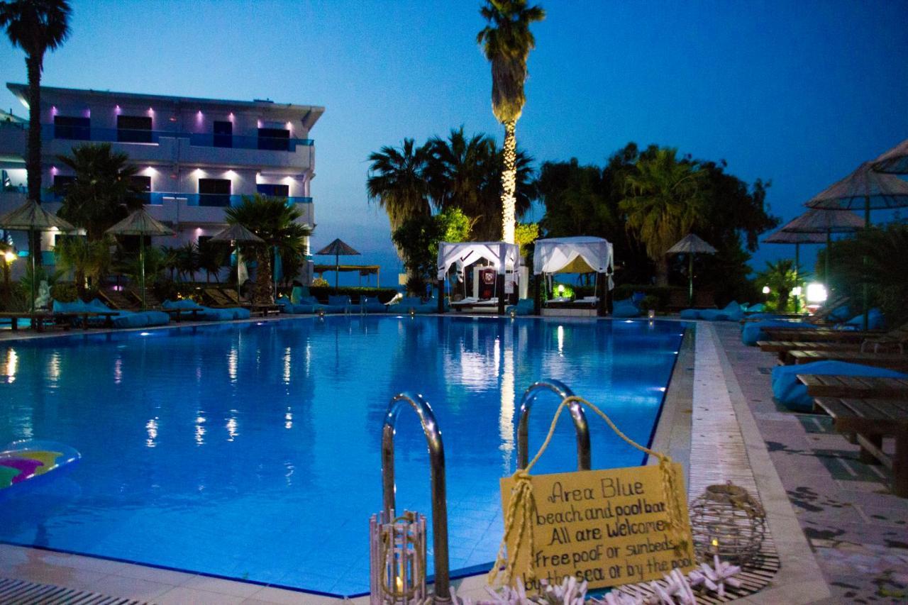 Area Blue Beach Apartments Ialysos  Dış mekan fotoğraf